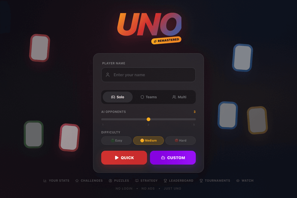 UNO screenshot