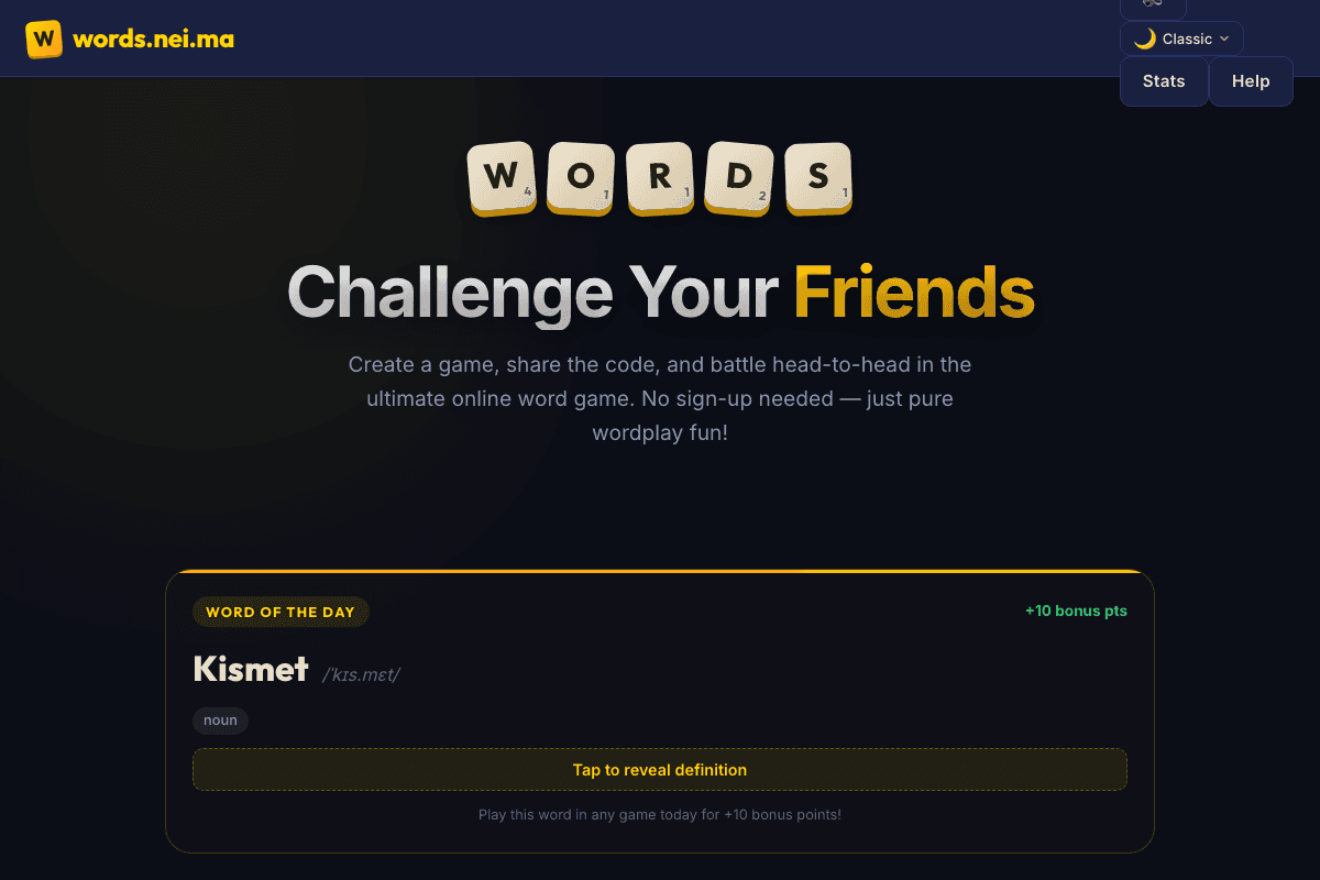 Word Friends screenshot